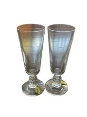 WATERFORD TOWN AND COUNTRY ASHTON LANE CHAMPAGNE FLUTE LEAD CRYSTAL GLASSES SET