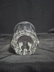 VINTAGE ANTIQUE CLEAR DOUBLE OLD FASHIONED ROCKS GLASSES LOT OF 8