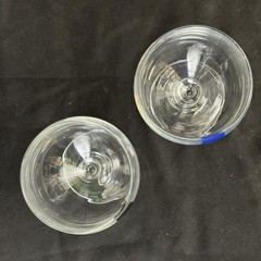 Lot of 2 Helvetia Winery Hillsboro Oregon Crystal Wine Glasses