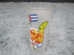 Agiftcorp Cuba Libre Recipe Frosted Multicolor Highball Glass Barware Cocktail