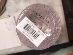 new 4- Champagne /Margarita￼ glasses MCM style Zodax