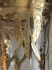 Champagne Flutes Crystal Glasses SC Line Made in Italy Set of 2