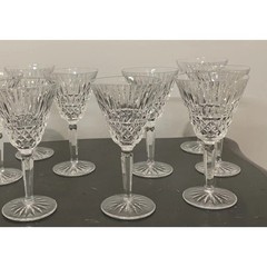 Waterford crystal stemware MAEVE cut pattern Water Goblet discontinued cut