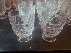 Set Of 4 Fostoria American 9oz Footed Tumbler