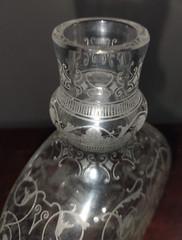 LIQUEUR BACCARAT MICHELANGELO – Cristal Gravé Epoque Art Déco 1930