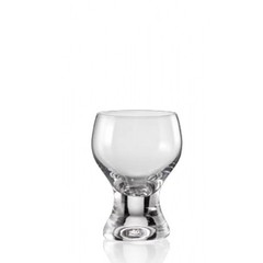 Bohemia Crystal «Gina» Short-stem Flutes/Aperitif Glasses Set of 6