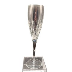 Galway Ireland 24% Lead Crystal Raindrops Champagne Flute Glass Discontinued