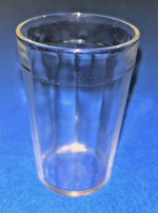 Hazel Atlas Glassware Jar Glass 3.5 inches tall 6 ounces Juice Glass