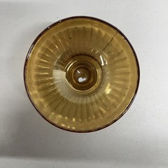 Vintage – Depression Glass Carnival Marigold Champagne Coupe Dessert Glassware
