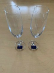 Mikasa Julie 8 Ounce Champagne Flutes, Set of 2, NEW