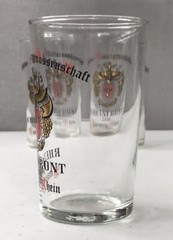 Set of 2 Boldener Alsheimer Wine Sampler Glasses Walter Seidel Roter Alsheimer