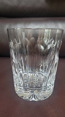 Waterford Crystal Millennium Series LOVE Double Old Fashioned Tambler. Set of 2