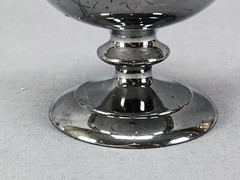Antique 19th Century British Silver Luster Gold Interior Goblet Circa 1830s B