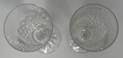 Galway Irish Crystal 29027 Happy Engagement Pair of Flute Glasses