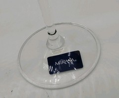 Mikasa MARQUIS VINTAGE MARTINI GLASSES, Crystal, 2PC with stickers
