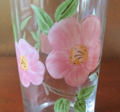 Franciscan Desert Rose Brown Stem 14 oz 6 ½” Flat Tumbler(s)