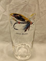 Lot Of 7 Vintage Fly Fishing Lures High Ball Glasses