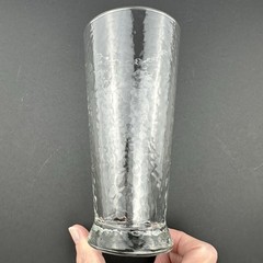 Southern Living SOUTHERN SIPPERS 22 oz Tumbler Hammered Glass MINT Condition