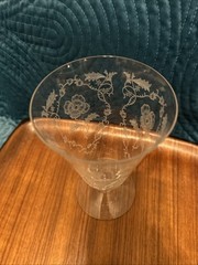 FOSTORIA GLASS CO. SHIRLEY CRYSTAL #6017 12-OUNCE 6″ ICED TEA TUMBLER!