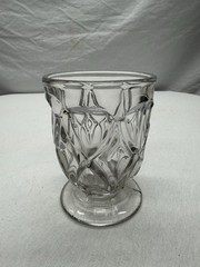 Antique 1860’s Iron Pontil Footed Glass Tumbler