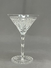 Rare Baccarat Crystal ETAMPES 6 1/4″ Champagne Tall Sherbet Glass: Rough Spot