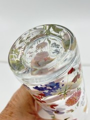 Mikasa Jolie Drinking Glass- 14 Oz Floral Cottagecore