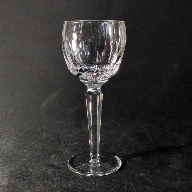 WATERFORD SHEILA WINE HOCK, Cut Lead Crystal, 7 3/8″, 8 Oz, Made in Ireland