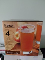 Libbey Hudson Cooler Glasses Highball Thick Bottom 4 Pack