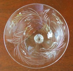 Tiffin Franciscan Cynthia #17441 Stem Crystal Champagne Sherbet(s)