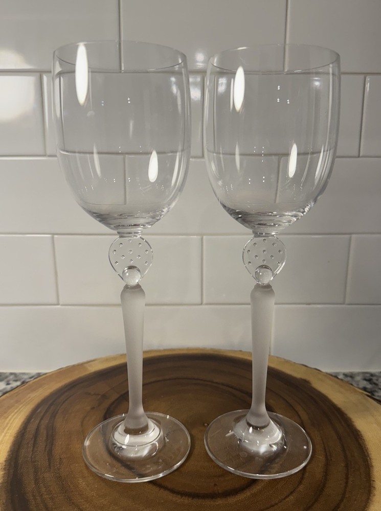 MIKASA MOONLIGHT TALL WATER GOBLET – SET OF 2