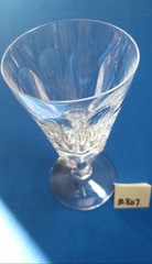 WATERFORD GLENCREE CLARET WINE, 6″H, PRICE/EA., EXCELLENT CONDITION