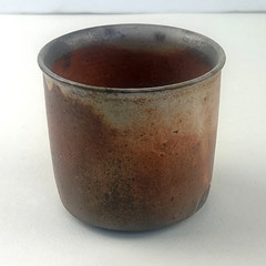 Lindsay Oesterritter Studio Pottery Tumbler Wood Fired Rocks Cup ArtisanHandmade