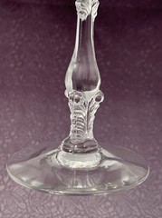 1 Cambridge Crystal Rose Point Liquor Cocktail Glass 6″ Height HOLDS 3 OZ