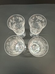 Fostoria Glass Willowmere 4 3/4” Footed Juice Glass Set of 8
