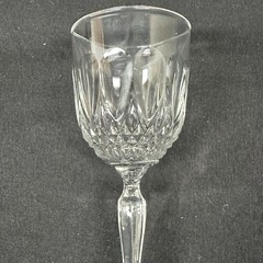 Vmc Reims ‘VMR3’ 3 7/8″ Cordial Glass Teardrop / Diamond, Vintage