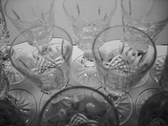 SET OF 12 WATERFORD CRYSTAL KENMARE CORDIAL / VODKA / SHOT GLASSES 3 7/8 INCH