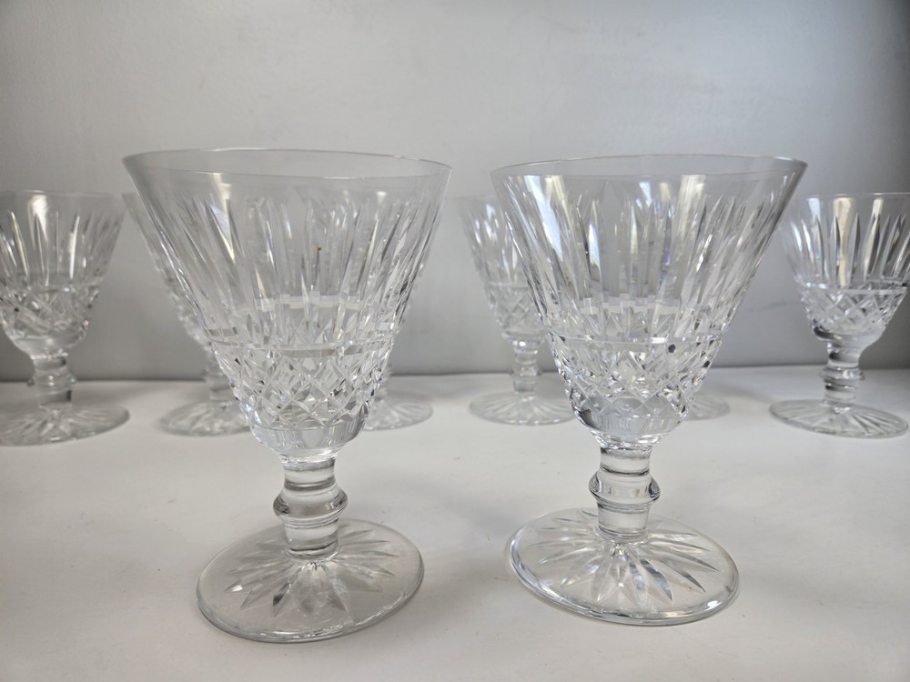One Waterford Crystal 5 1/2″ Tramore Water Or Wine Goblet Glass