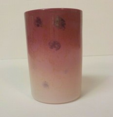 Scarce New England Peachblow AGATA Art Glass Tumbler, c.1887 (#2)