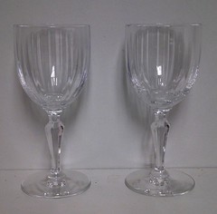 Baccarat NAPLES 6″ Claret Wine Glasses SOLD IN SET OF TWO
