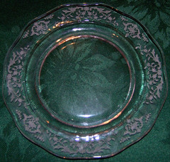 6 Gorgeous Fostoria Navarre #6016 Salad Plates 7.5 Inch Diameter #1