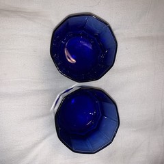 Anchor Hocking Essex Cobalt Blue Glass High Ball