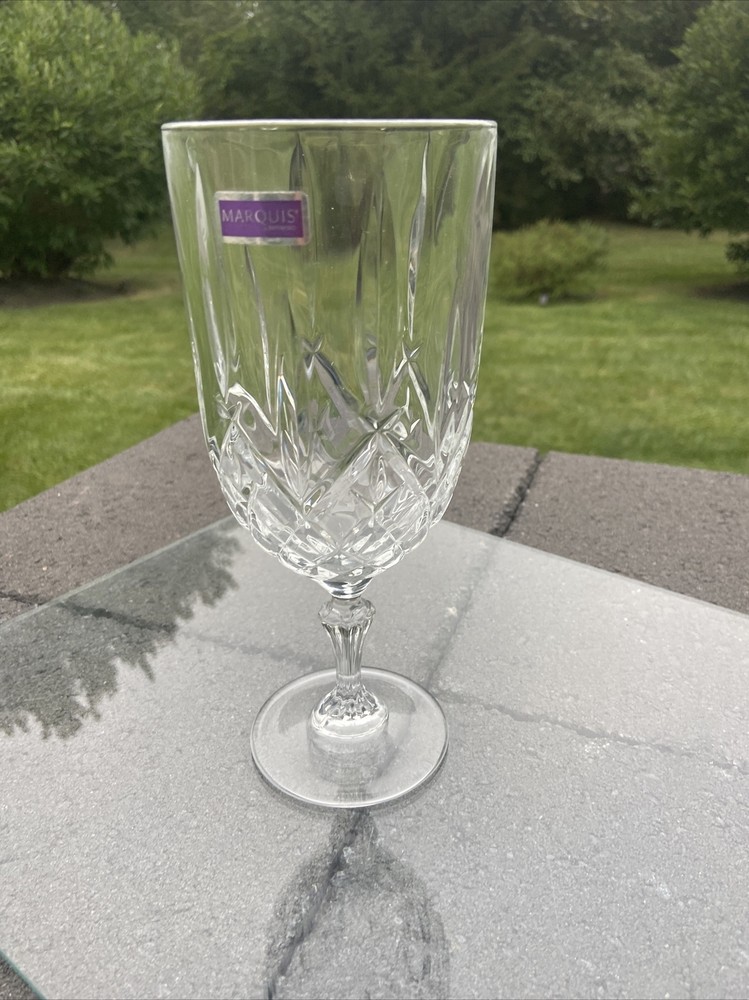 WATERFORD MARQUIS MARKHAM ICED TEA GOBLET 8.25” Tall ~New With Tag