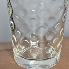 Libbey AWA Polka Dot Pattern Tumbler Drinking Glass 16oz Replacement – Used