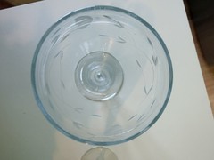 Set Of 2 Princess House Heritage 8” Tall Etched Tulip Champagne Flutes Glasses