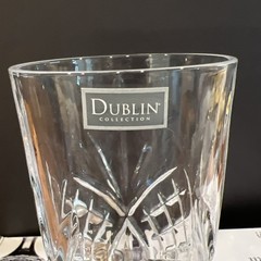 Shannon by Godinger Dublin Collection 4-Piece Iced Beverage Glasses -New
