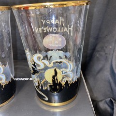 william sonoma vintage haloween tumblers With Box