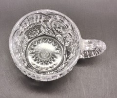 American Brilliant Punch Cup Star Pinwheel Arch Clear Glass 1 Pcs Replacement