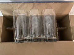 NIB Libbey 10 Piece Set Glasses Province Cooler Heavy Bottom Glasses 16.3 oz