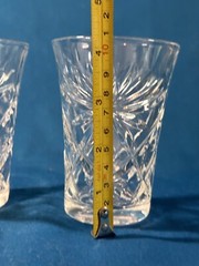 Anchor Hocking Prescut Glasses Starburst Flared Glasses 8 Oz Set Of 2