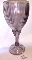 Vintage Fostoria Monet Amethyst Purple Wine Water Glass Goblet